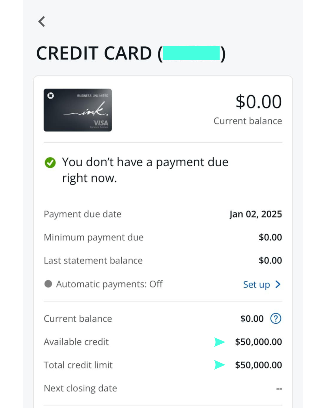 Business Funding Result